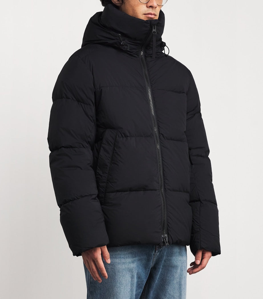 Black Down Packable EnduraLuxe Crofton Puffer Jacket