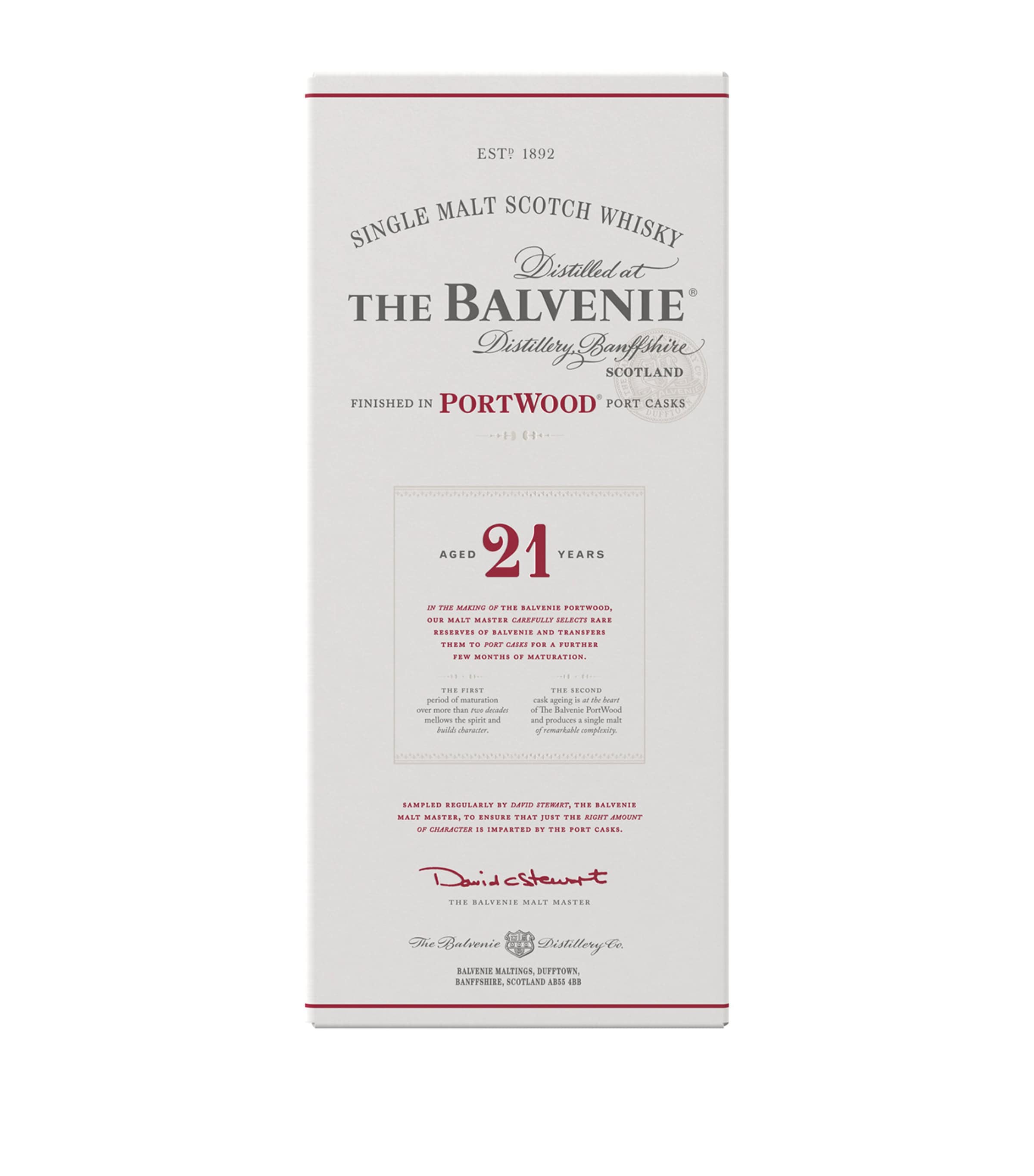 21-Year-Old PortWood Whisky (70cl)