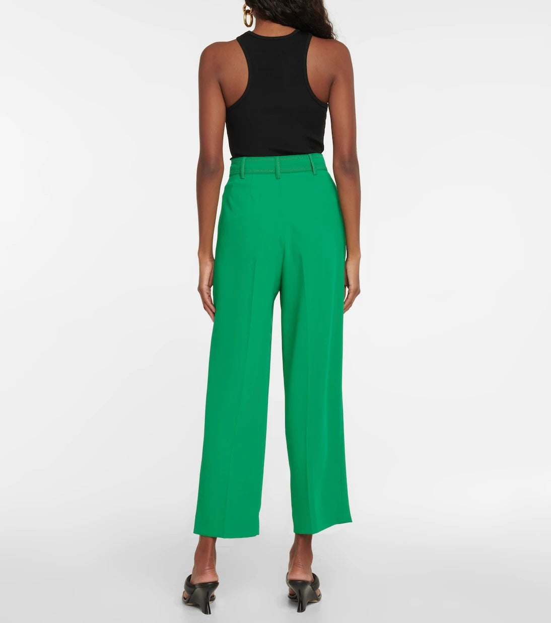 See By Chloé - بنطلون بقصة مدببة وخصر مرتفع