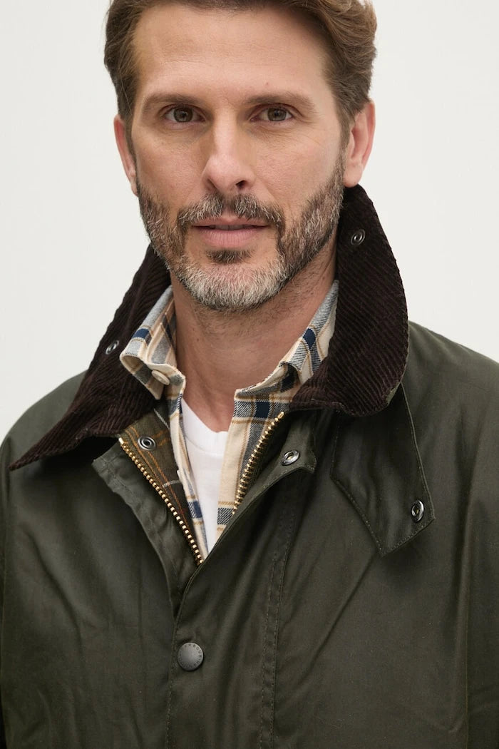 Barbour дълго яке мъжко от памук