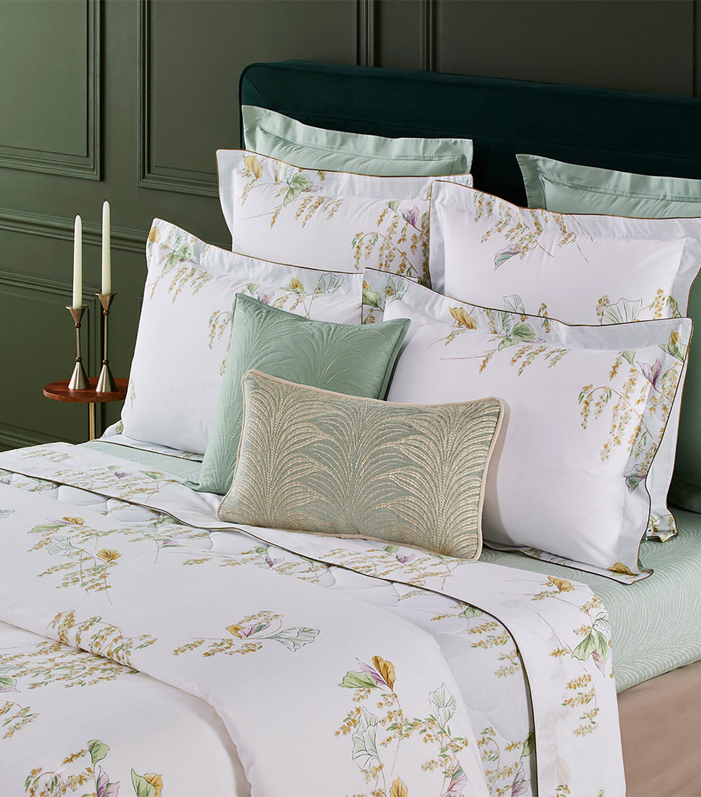Yves Delorme Pollen King Oxford Pillowcase (54cm x 94cm)