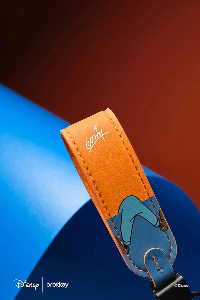 Orbitkey doğal deri anahtarlık 3,5 x 1,6 x 11,8 cm