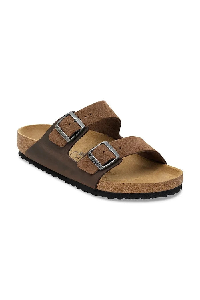 Birkenstock чехли мъжки от велур Arizona