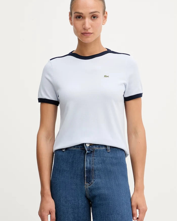Lacoste Pamuklu Kadın Tişört