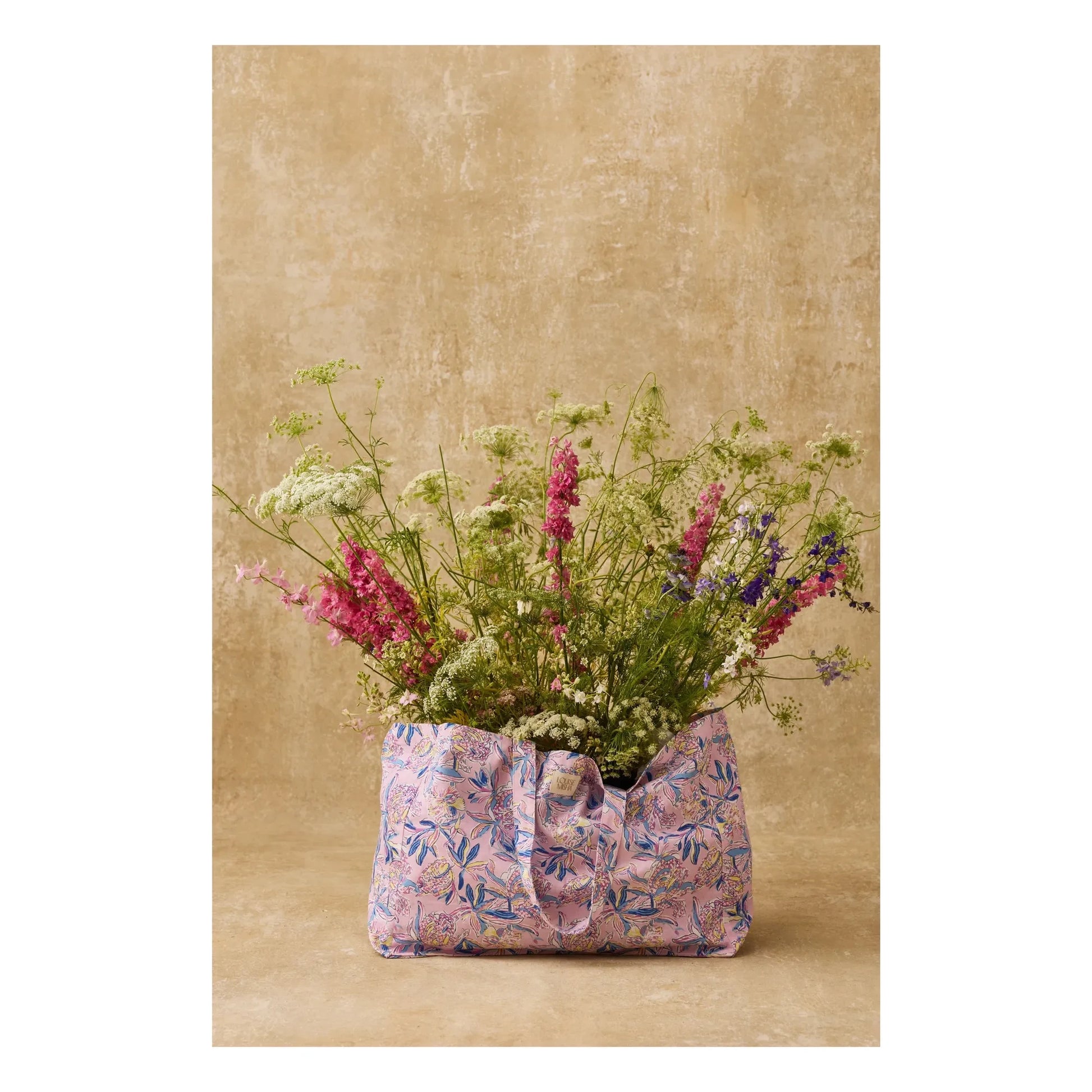 Louise Misha - Tote Bag Beverly Coton | Powder pink