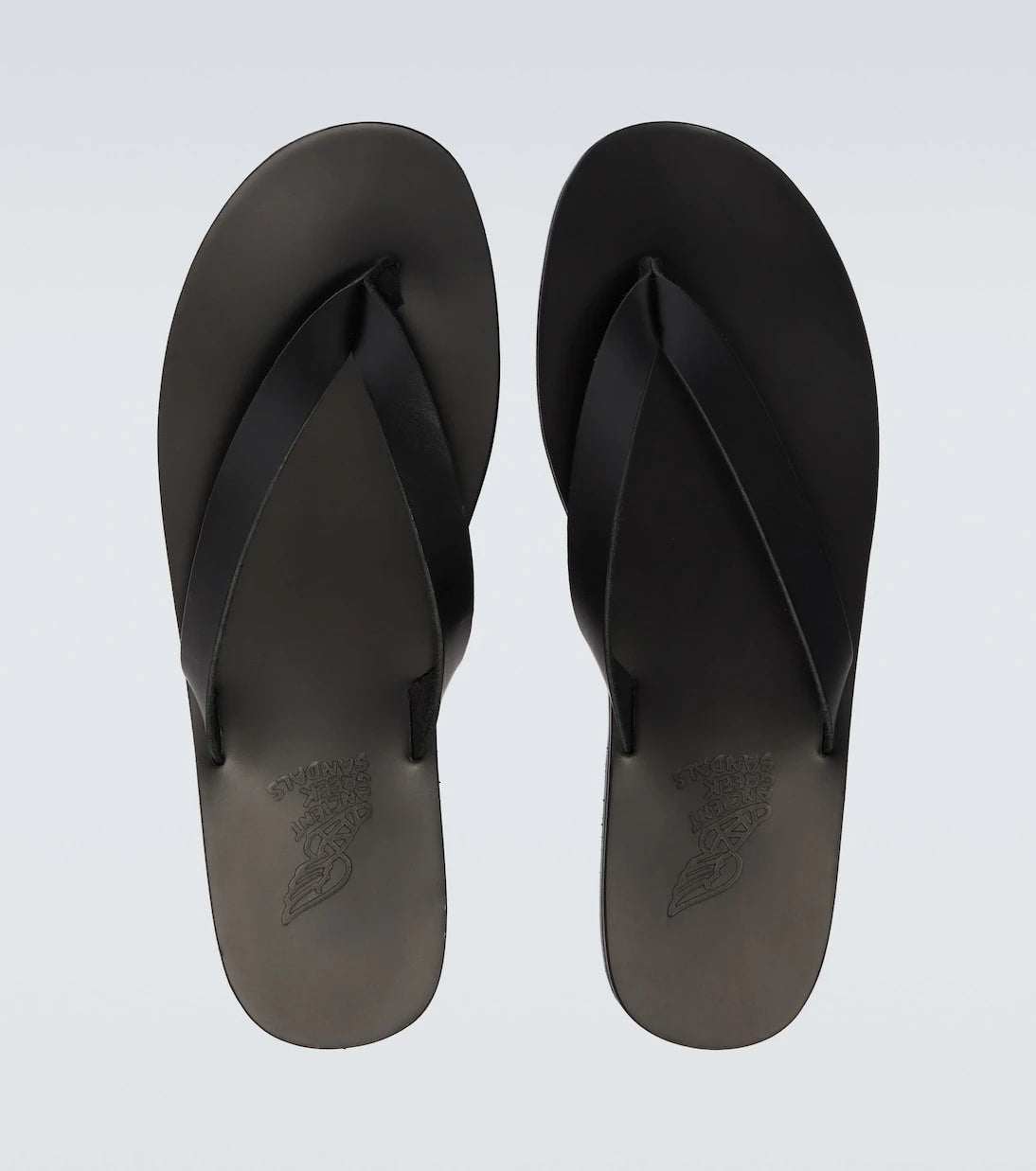 Ancient Greek Sandals - Solon leather thong sandals