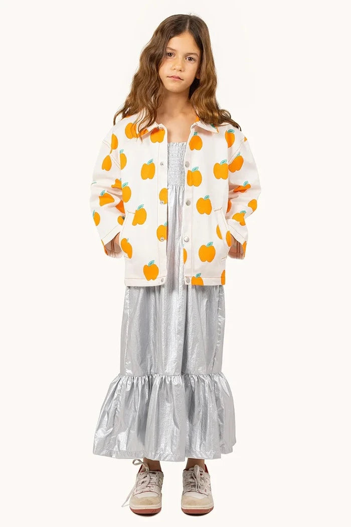 Детско памучно яке Tinycottons APPLES JACKET