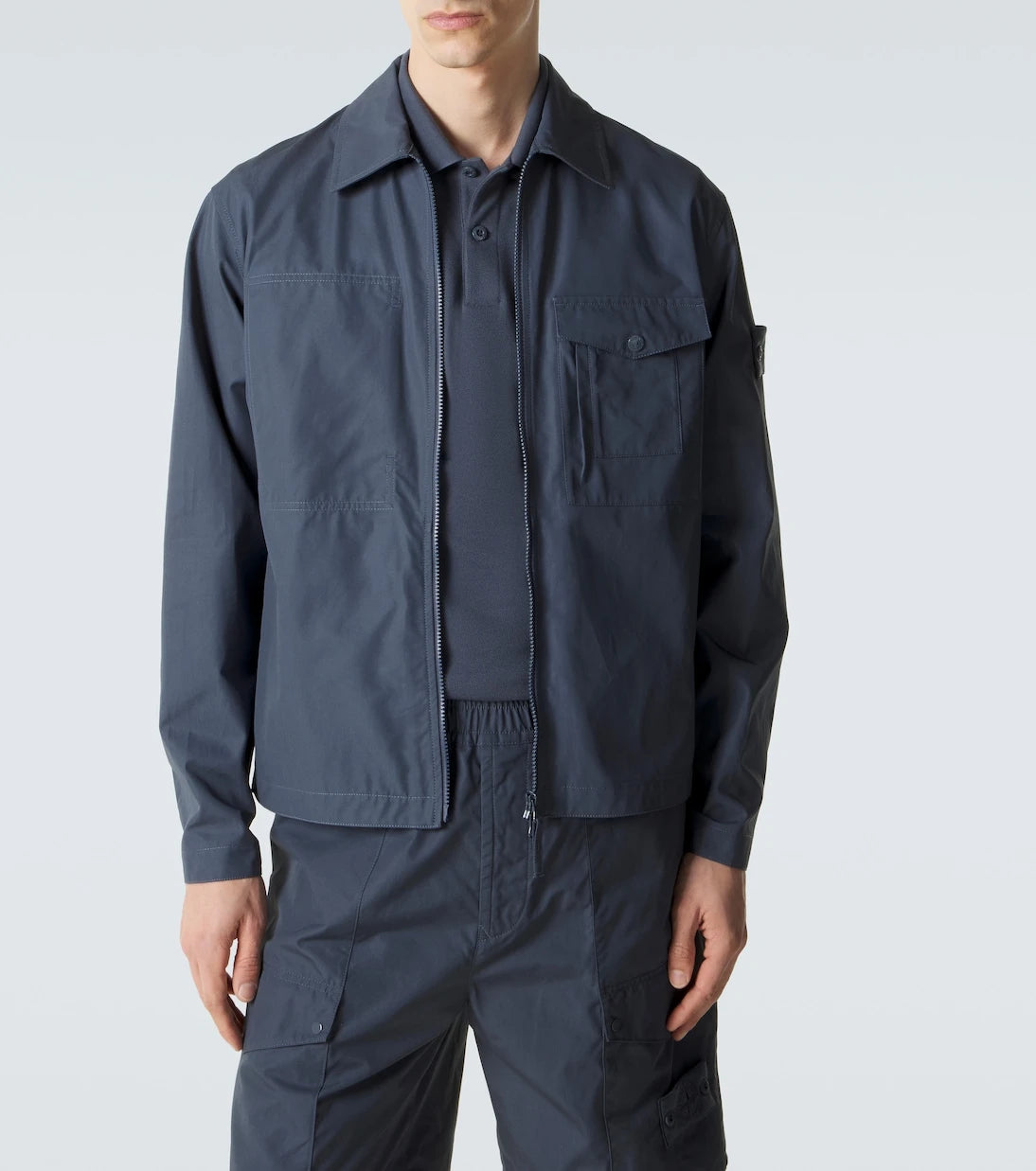 سترة Stone Island Compass القطنية
