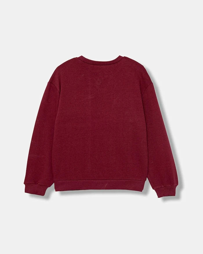 United Colors of Benetton Çocuk Pamuklu Sweatshirt