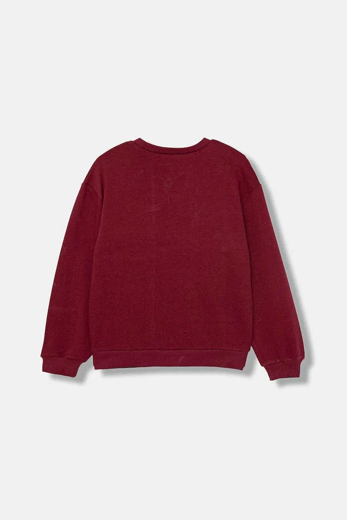 United Colors of Benetton Çocuk Pamuklu Sweatshirt