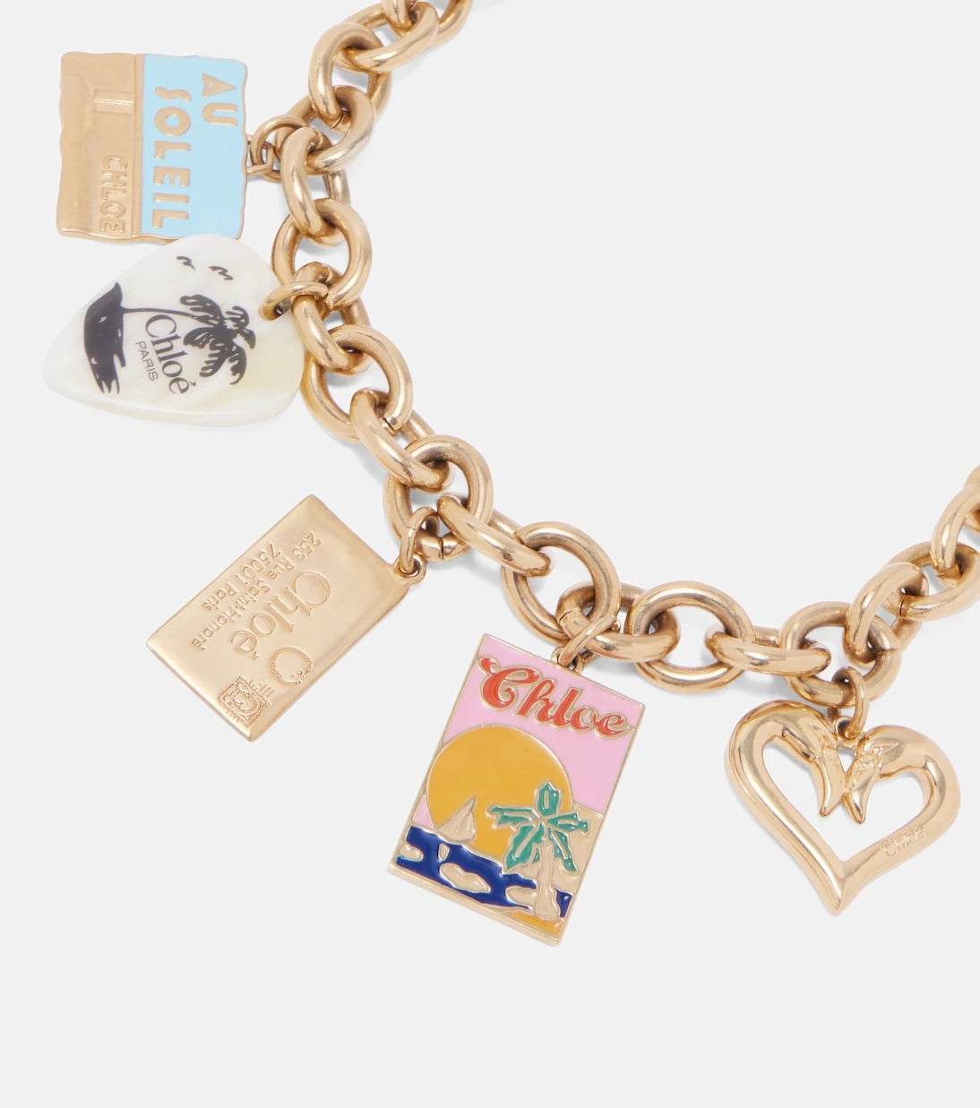 Chloé - Postcards embellished bracelet