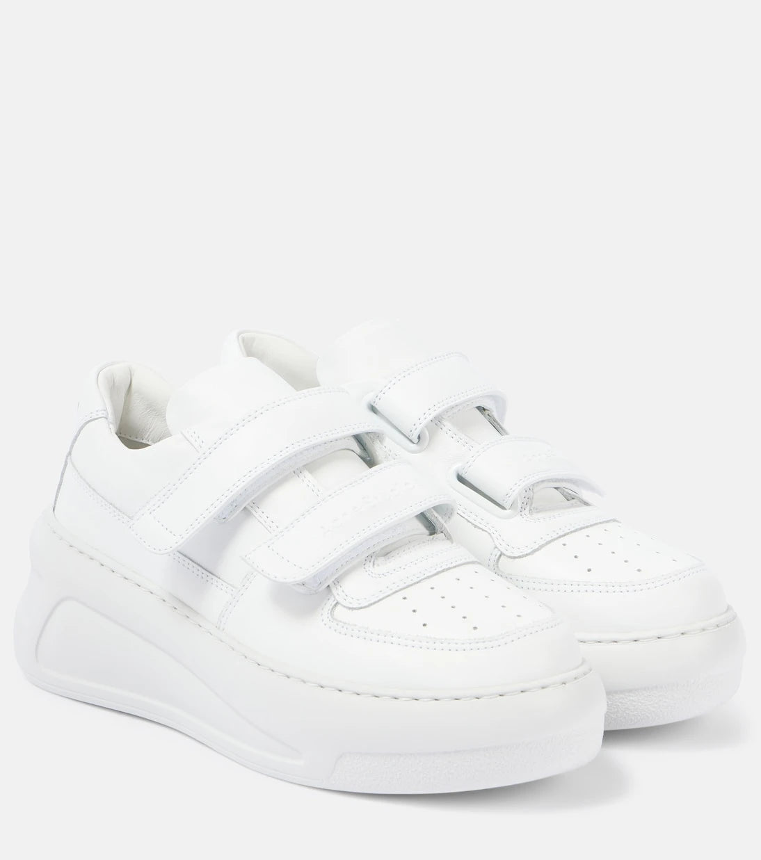 Acne Studios - Leather platform sneakers
