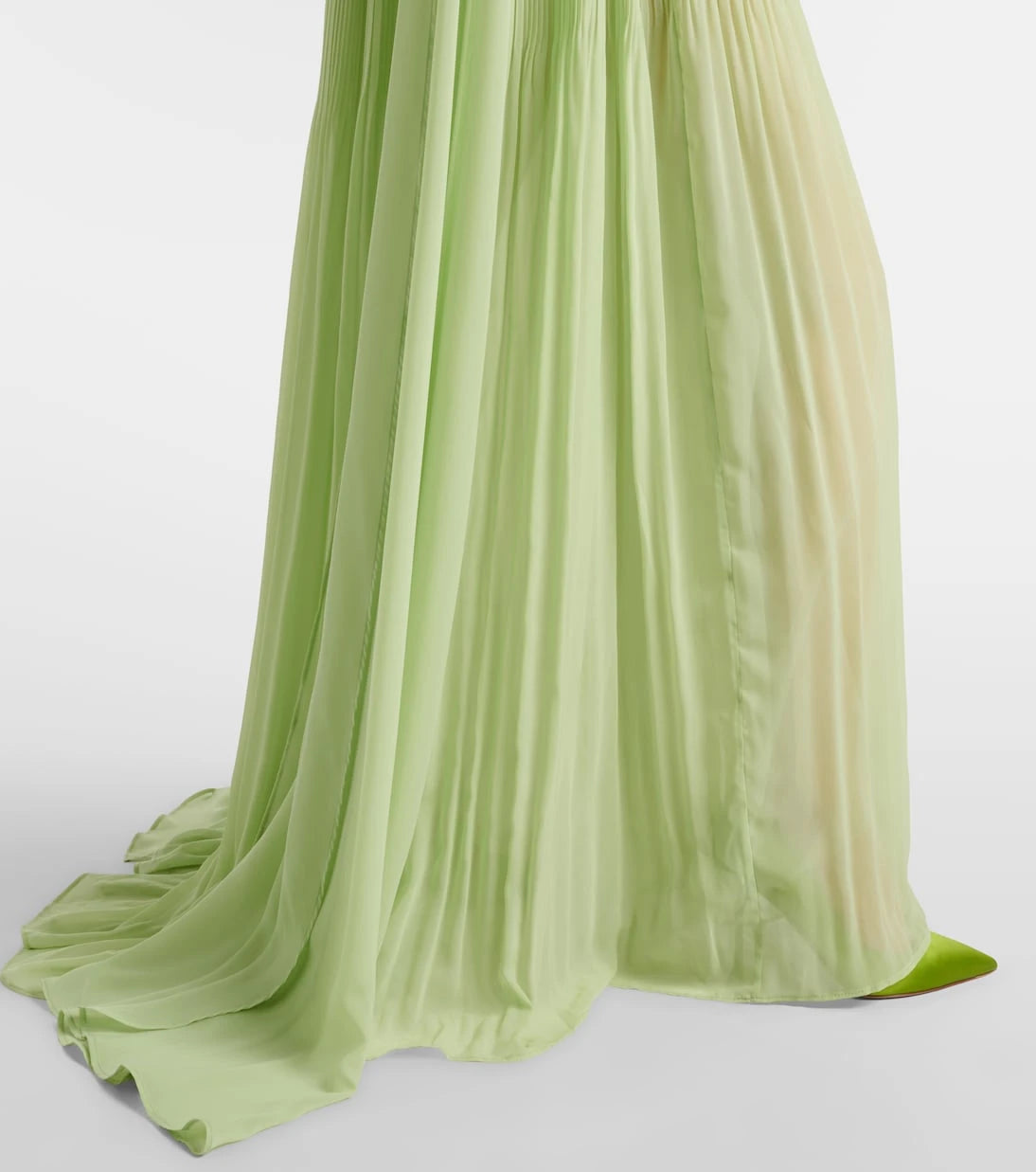 Leo Lin - Jaclyn floral-appliqué bustier gown