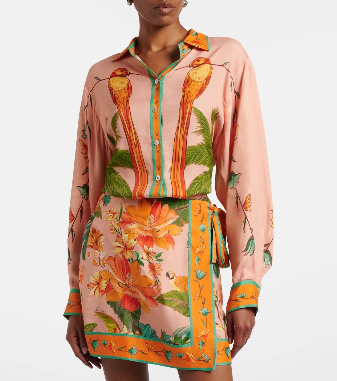 Farm Rio - Birds shirt