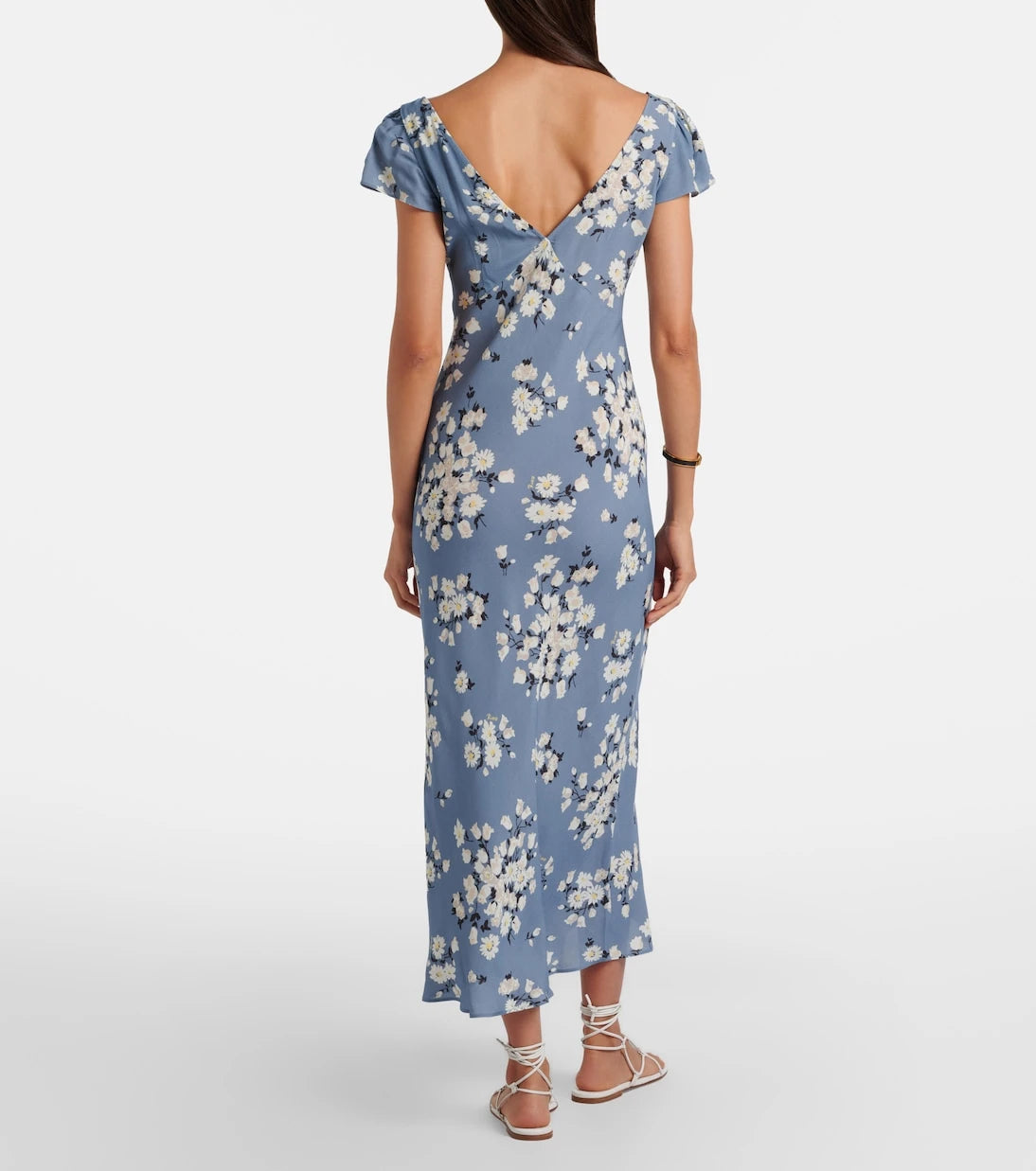 Rixo - Cathy floral crêpe midi dress