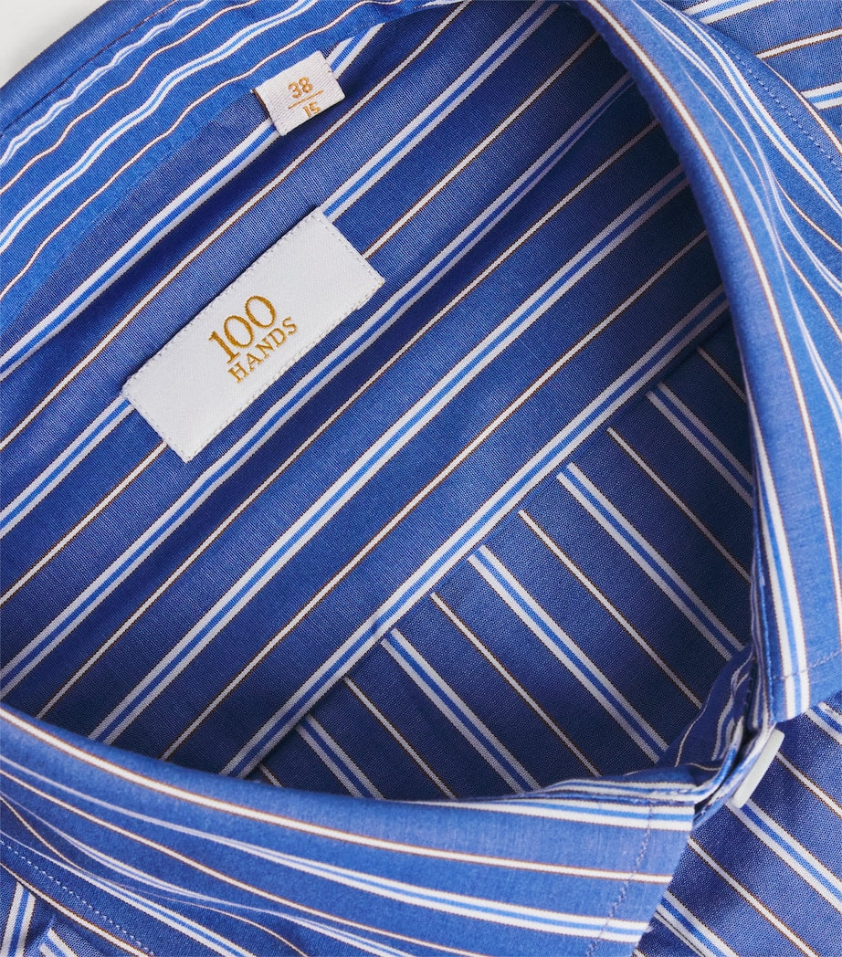 100HANDS Cotton Stripe Vintage Shirt