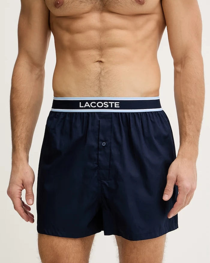 Lacoste erkek pamuklu boxer 3'lü