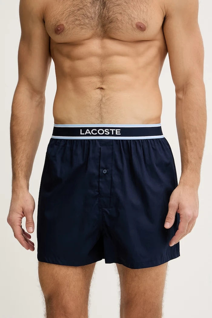 Lacoste erkek pamuklu boxer 3'lü