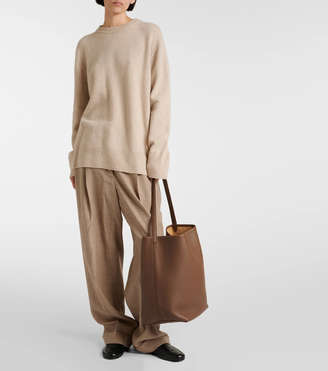 The Row - Park Large leather tote bag