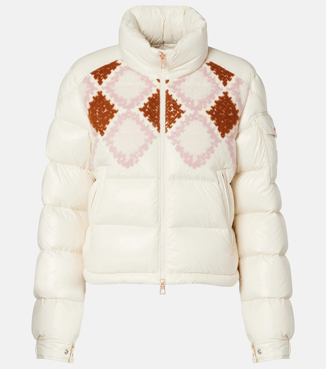 Moncler - Megara embroidered down jacket