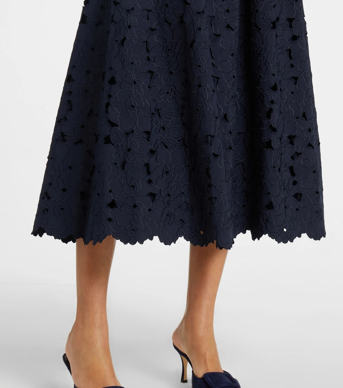 Erdem - Dantel midi elbise