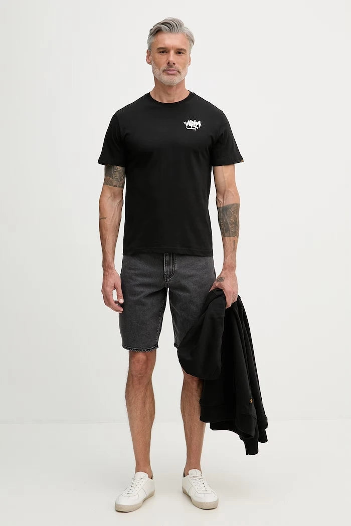 Alpha Industries тениска мъжка от памук Signature