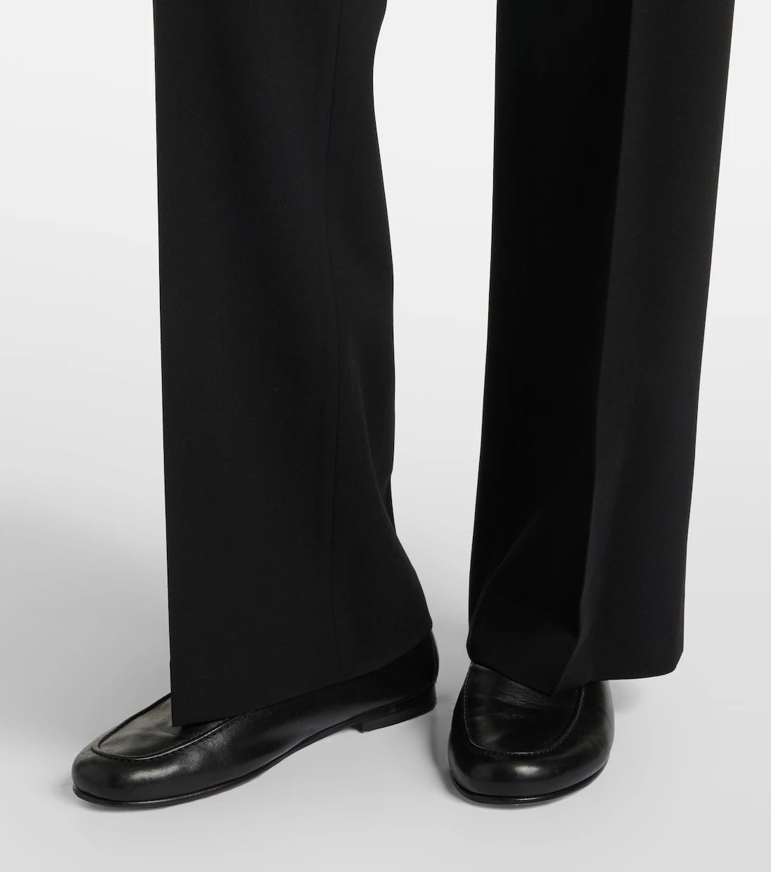 The Row - Dina wool-blend straight pants
