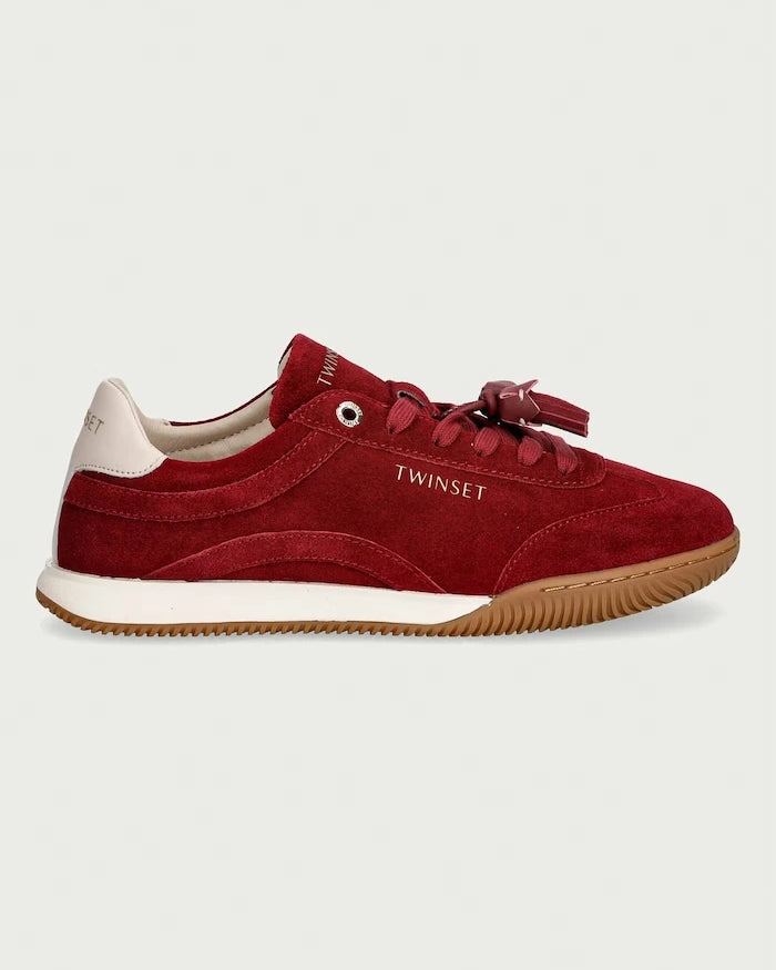 Twinset Women's Suede Sneakers
