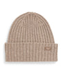 Weekend Max Mara Brown Virgin Wool Butterfly Beanie