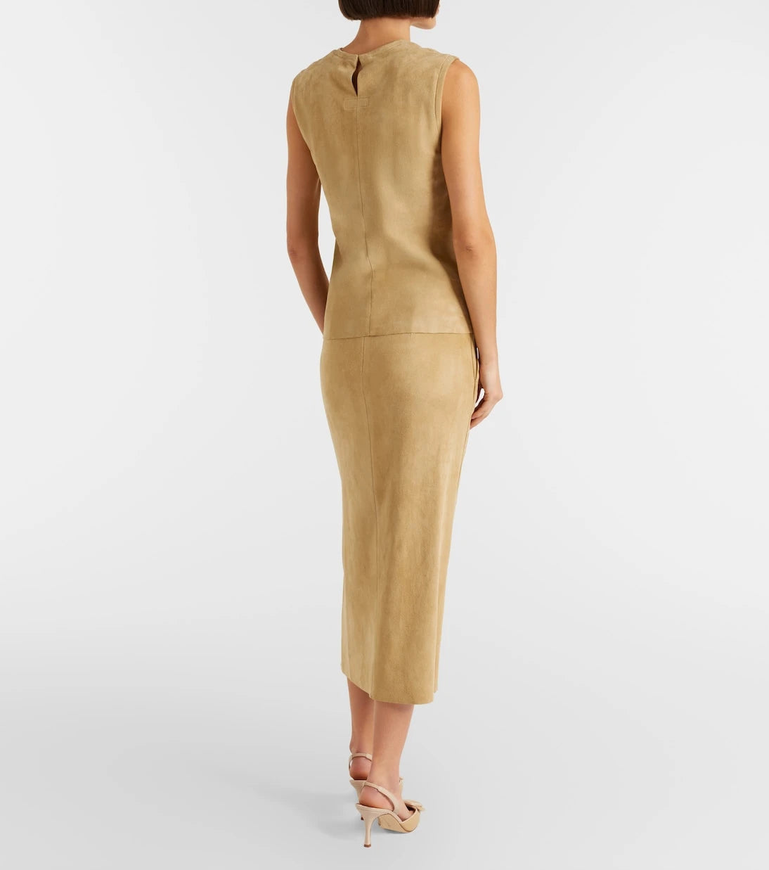 Stouls - Taylor suede pencil skirt