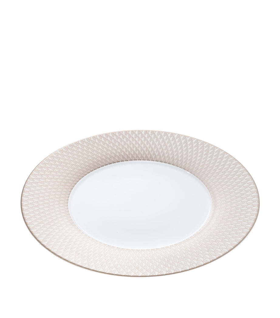 Christofle Porcelain Malmaison Platinum Impériale Underplate (31cm)