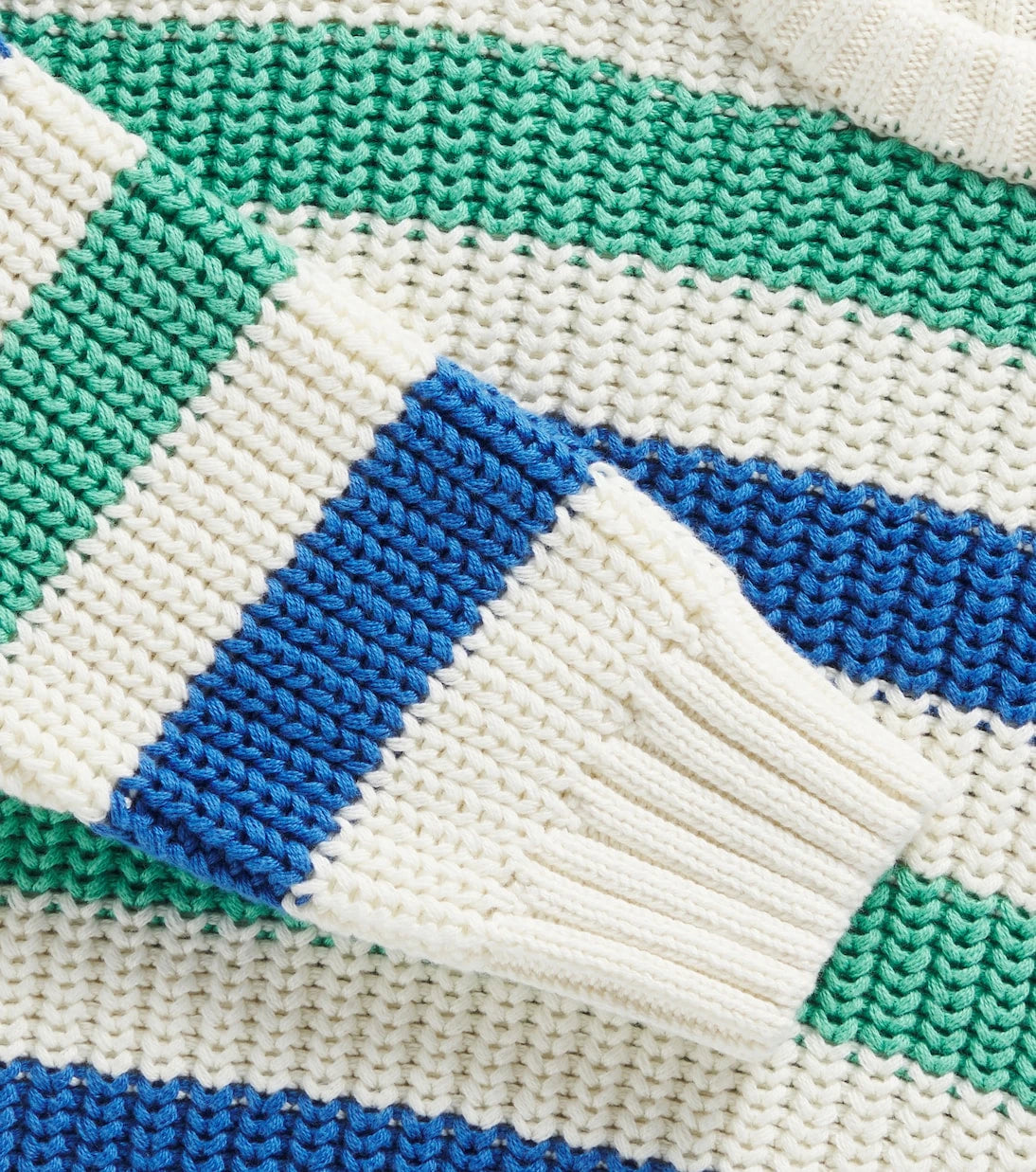 The New Society - Leto striped cotton sweater