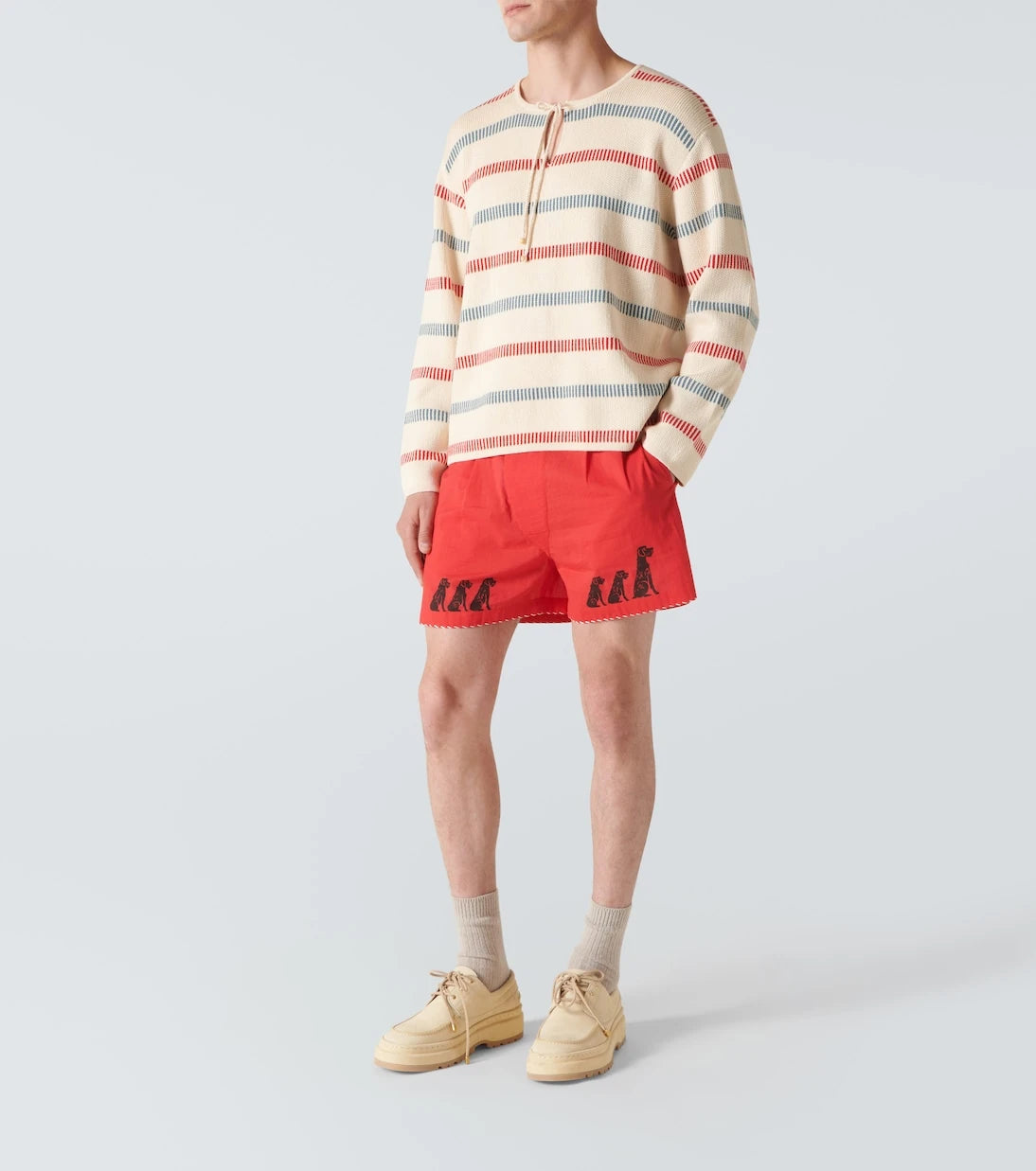 Bode - Bay Stripe cotton sweater