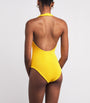 Halterneck Sandy Swimsuit SUNFLOWER