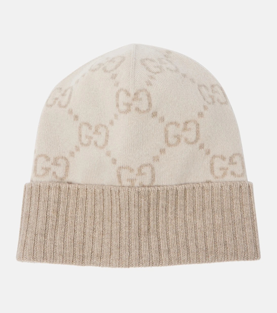 Gucci - GG cashmere jacquard beanie