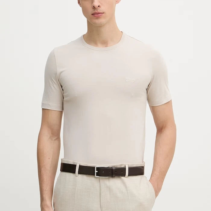 BOSS тениска мъжка от памук TShirtRN 3P Classic 3 броя