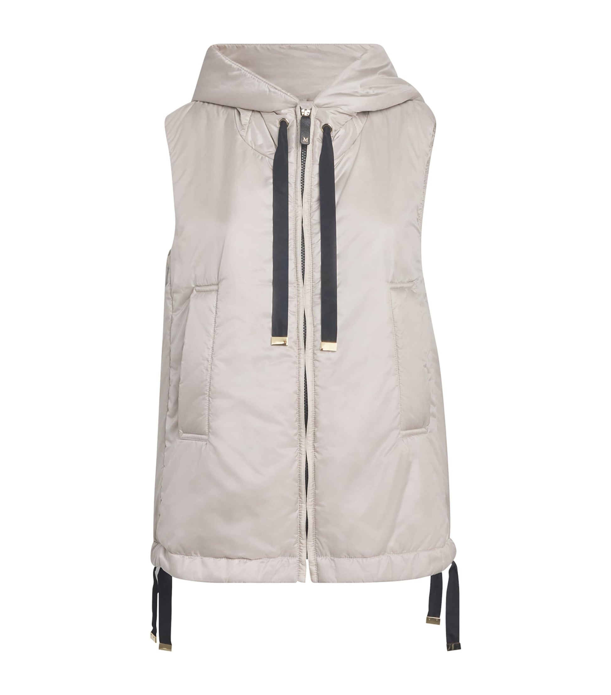 Max Mara Beige The Cube Quilted Gilet