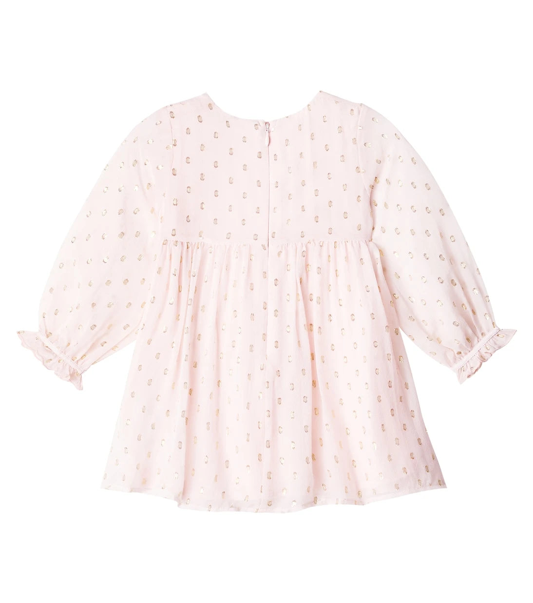 Chloé Kids - Baby sequined silk-blend dress
