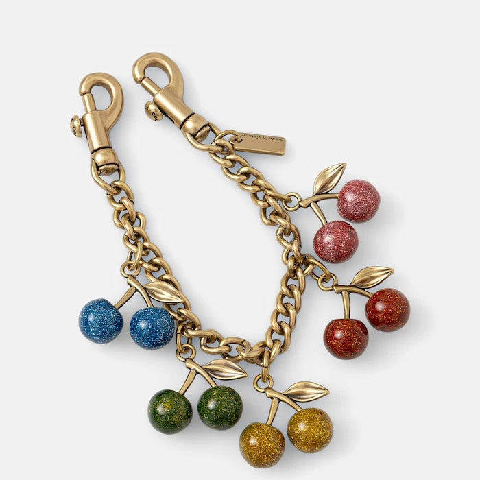 Coach ключодържател дамски Rainbow Cherries Bag Charm