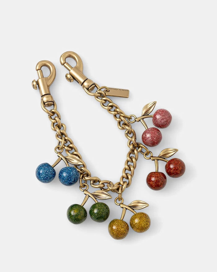 Coach ключодържател дамски Rainbow Cherries Bag Charm