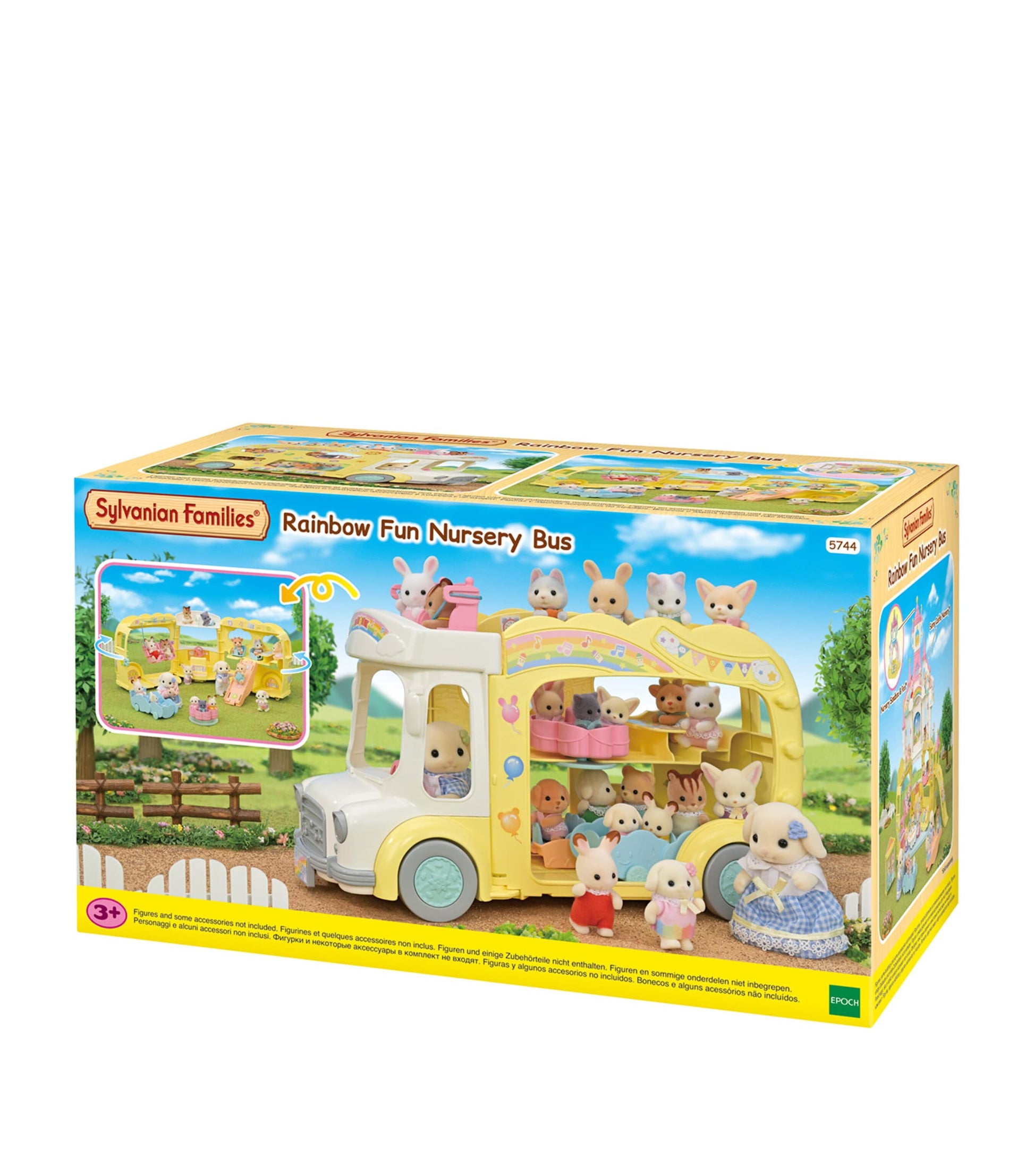 Sylvanian Families Rainbow Fun Nursery Bus