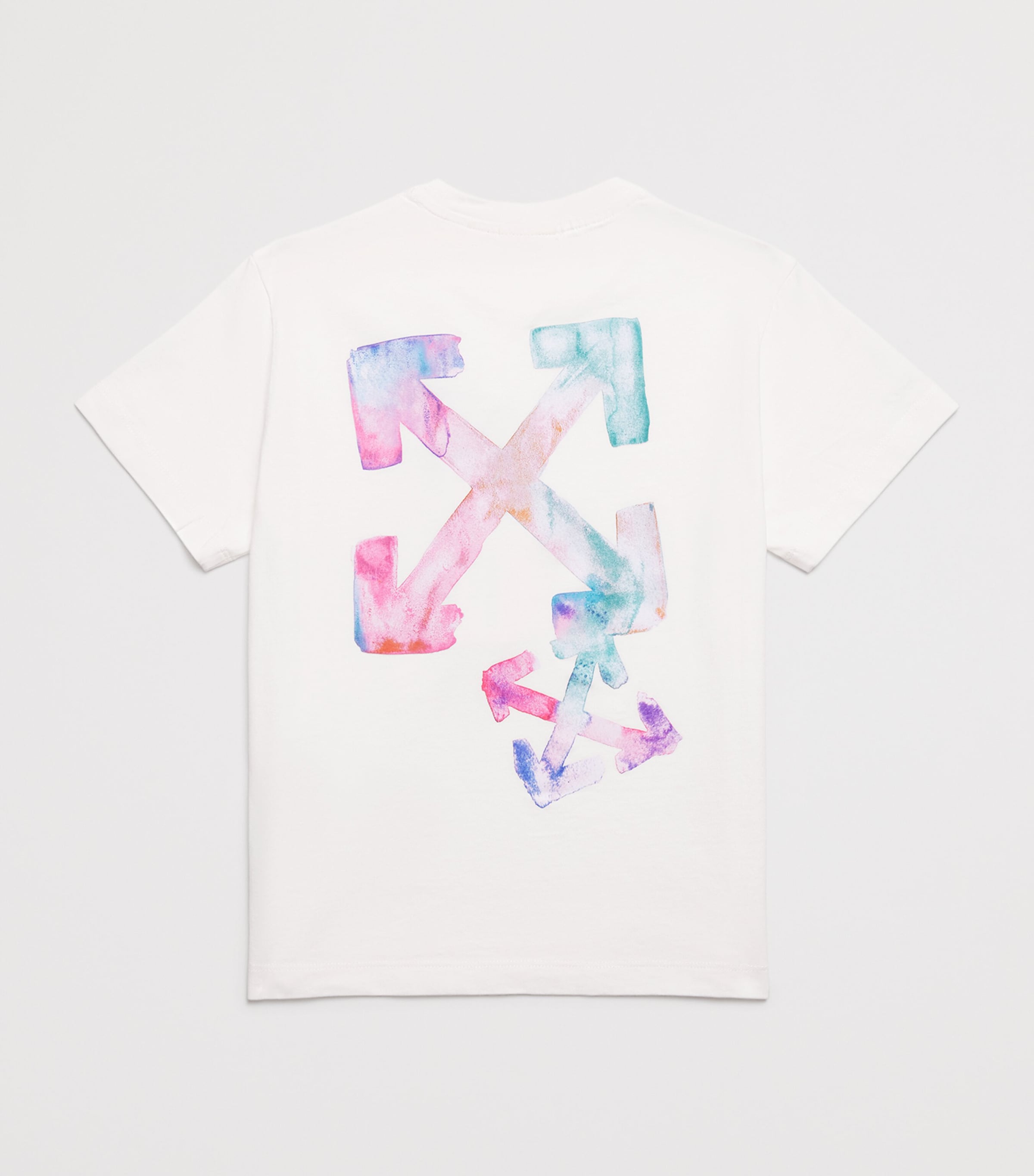 Off-White Kids Cotton Watercolour Arrow T-Shirt (4-12+ Years)