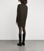 Max Mara Wool-Cashmere Cable-Knit Mini Dress
