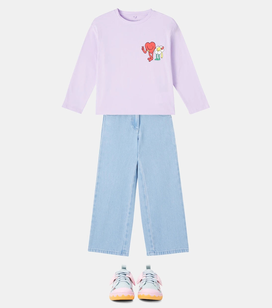 Stella McCartney Kids - Printed cotton jersey T-shirt