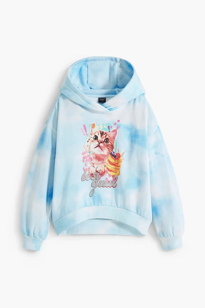 Детски памучен суичър Desigual