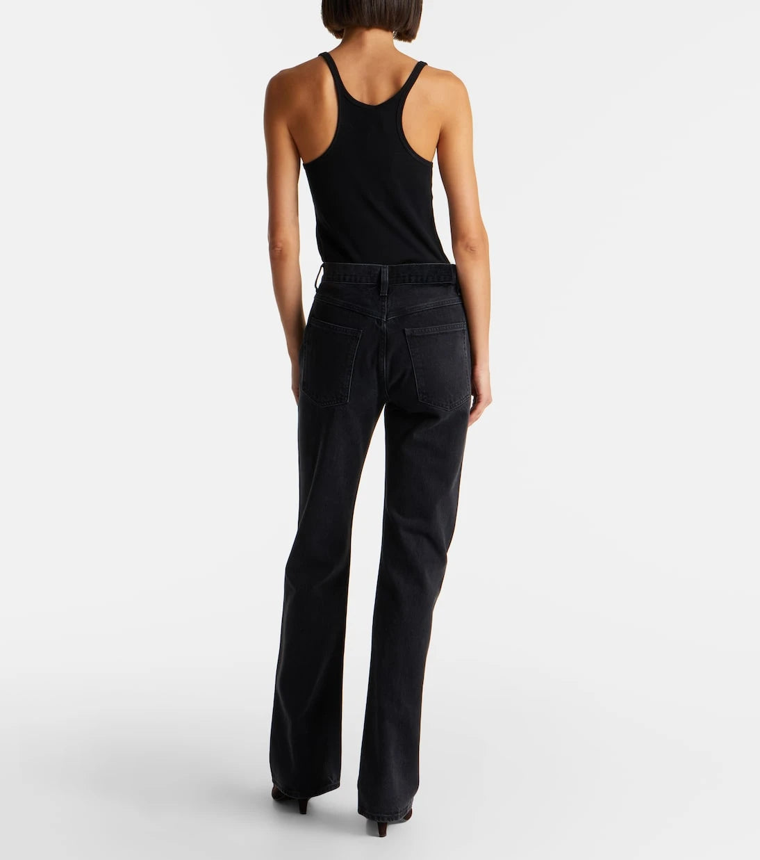 Agolde - Leena mid-rise flared jeans