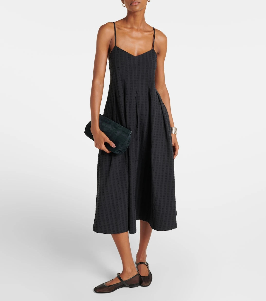 Asceno - Kate cotton midi dress