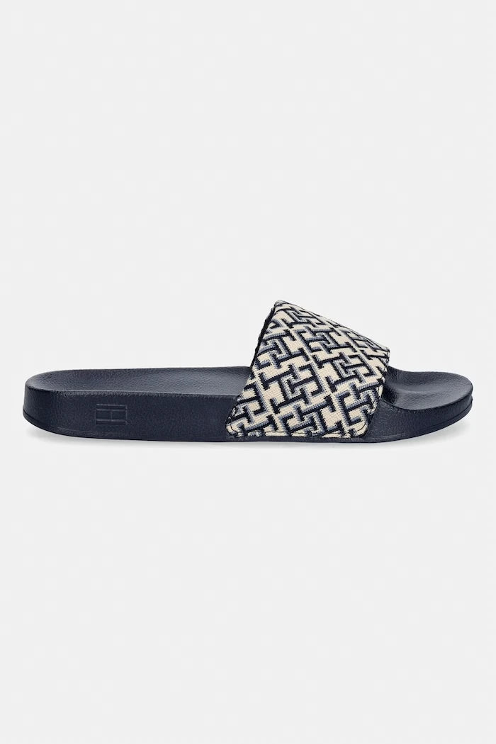 Tommy Hilfiger kadın terlikleri TH MONOGRAM POOL SLIDE