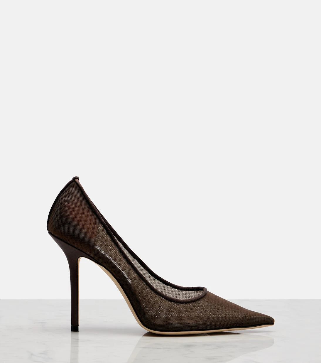 Jimmy Choo - Love 100 mesh pumps