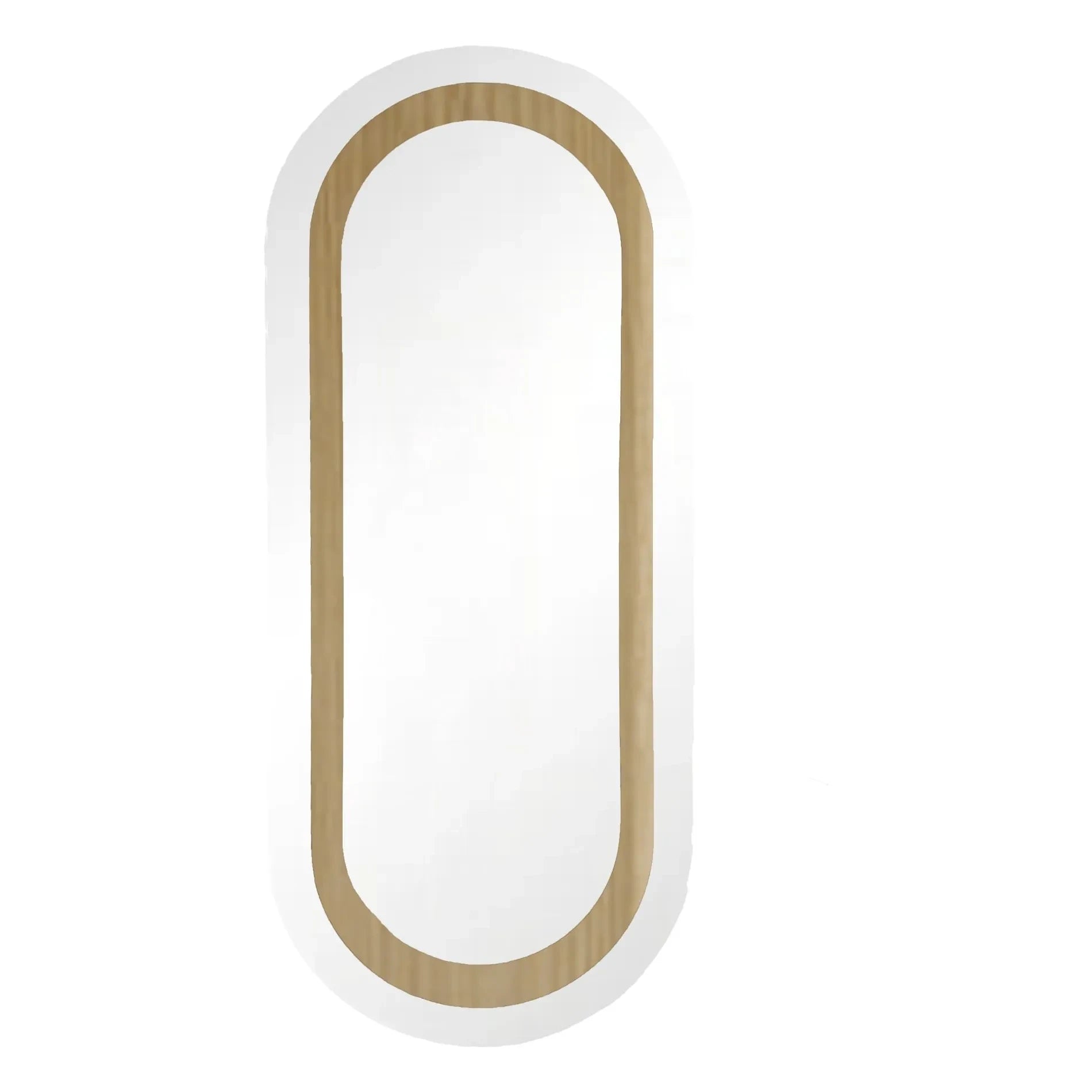 Gabrielle Paris - Victor mirror in ash | Cranberry